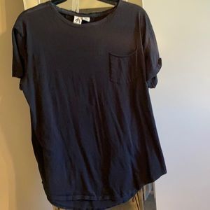 Black t-shirt dress and/or tshirt